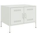 STOLIK KAWOWY BIAŁY 68X50X50,5CM STAL WALCOWANA NA ZIMNO