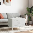 STOLIK KAWOWY BIAŁY 68X50X50,5CM STAL WALCOWANA NA ZIMNO