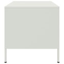 STOLIK KAWOWY BIAŁY 68X50X50,5CM STAL WALCOWANA NA ZIMNO