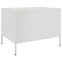 STOLIK KAWOWY BIAŁY 68X50X50,5CM STAL WALCOWANA NA ZIMNO