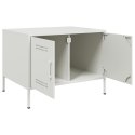 STOLIK KAWOWY BIAŁY 68X50X50,5CM STAL WALCOWANA NA ZIMNO
