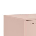 SZAFKA RTV RÓŻOWA 68X50X43,5CM STAL WALCOWANA NA ZIMNO