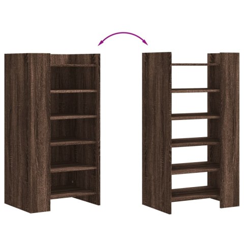 SZAFKA NA BUTY BRĄZOWY DĄB 52X37,5X100CM