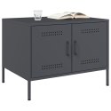 STOLIK KAWOWY ANTRACYT 68X50X50,5CM STAL WALCOWANA NA ZIMNO