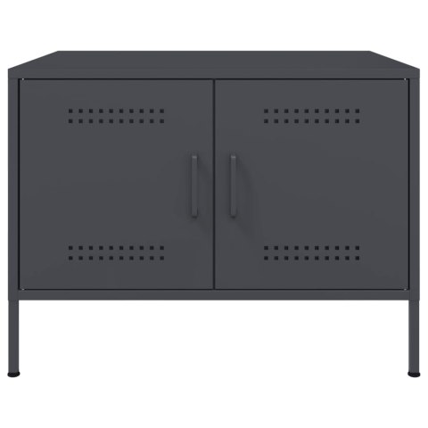 STOLIK KAWOWY ANTRACYT 68X50X50,5CM STAL WALCOWANA NA ZIMNO