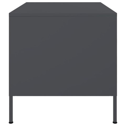 STOLIK KAWOWY ANTRACYT 68X50X50,5CM STAL WALCOWANA NA ZIMNO