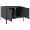 STOLIK KAWOWY ANTRACYT 68X50X50,5CM STAL WALCOWANA NA ZIMNO