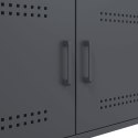 STOLIK KAWOWY ANTRACYT 68X50X50,5CM STAL WALCOWANA NA ZIMNO