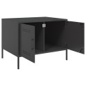 STOLIK KAWOWY CZARNY 68X50X50,5CM STAL WALCOWANA NA ZIMNO