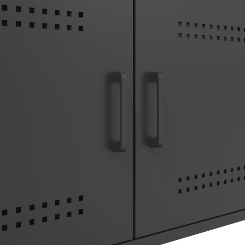 STOLIK KAWOWY CZARNY 68X50X50,5CM STAL WALCOWANA NA ZIMNO