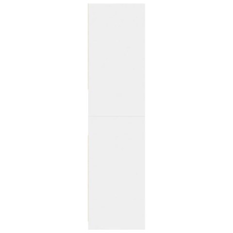 SZAFA BIAŁA 80X50X200CM BEZ DRZWI