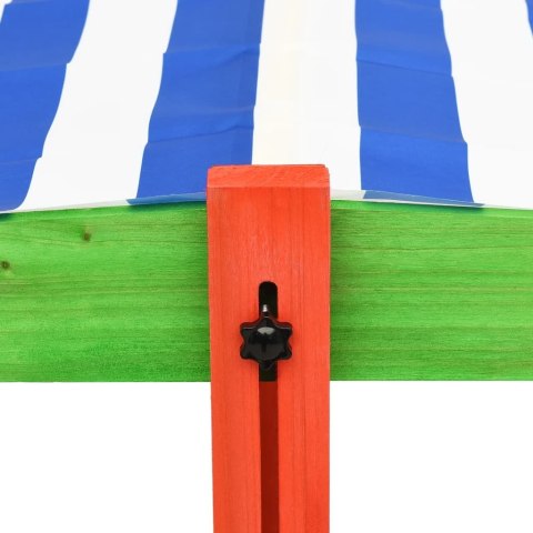 PIASKOWNICA Z REGULOWANYM DASZKIEM JODŁOWA KOLOROWA UV50