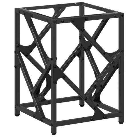 STOLIK KAWOWY ZE SZKLANYM BLATEM 30X30X41CM