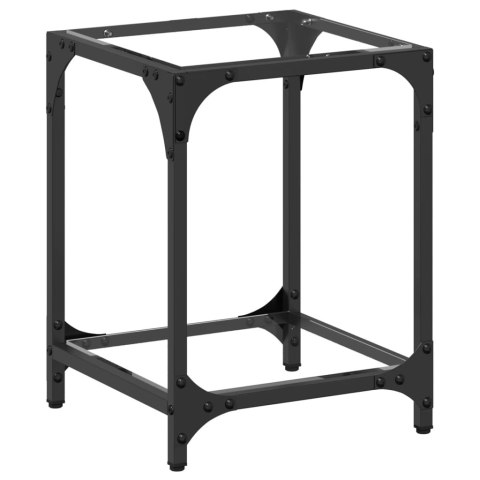 STOLIK KAWOWY Z PRZEZROCZYSTYM SZKLANYM BLATEM 30X30X40CM