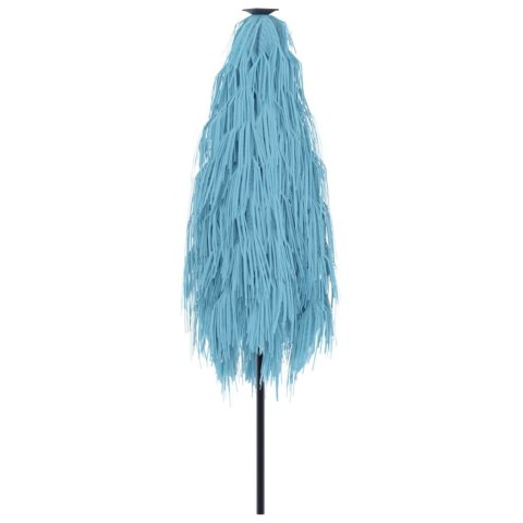 PARASOL OGRODOWY NA STALOWYM SŁUPKU NIEBIESKI 288X288X225CM