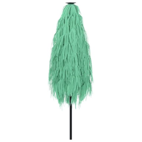 PARASOL OGRODOWY NA STALOWYM SŁUPKU ZIELONY 223X223X213CM