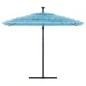 PARASOL OGRODOWY NA STALOWYM SŁUPKU NIEBIESKI 269X269X235CM