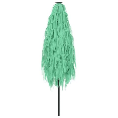 PARASOL OGRODOWY NA STALOWYM SŁUPKU ZIELONY 288X288X225CM