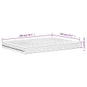 MATERAC PIANKOWY BIAŁY 120X200CM TWARDOŚĆ H2/H3