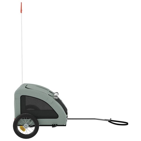 PRZYCZEPKA ROWEROWA DLA ZWIERZĄT TKANINA OXFORD I ŻELAZO