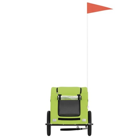 PRZYCZEPKA ROWEROWA DLA ZWIERZĄT TKANINA OXFORD I ŻELAZO