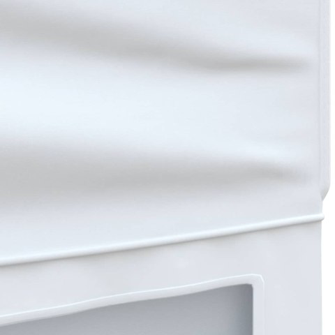 SKŁADANY NAMIOT IMPREZOWY ZE ŚCIANKAMI BIAŁY 3X6M