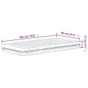 MATERAC PIANKOWY BIAŁY 90X200CM TWARDOŚĆ H2/H3
