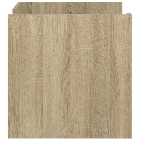 STOLIK KAWOWY DĄB SONOMA 80X50X50CM