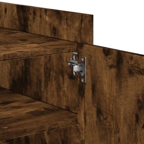 STOLIK KAWOWY PRZYDYMIONY DĄB 80X50X50CM