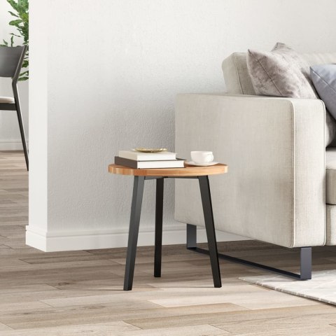 BLAT DO STOLIKA OKRĄGŁY Ø40X2CM LITE DREWNO AKACJOWE