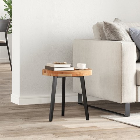 BLAT DO STOLIKA OKRĄGŁY Ø40X4CM LITE DREWNO AKACJOWE