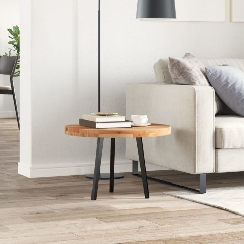 BLAT DO STOLIKA OKRĄGŁY Ø60X4CM LITE DREWNO AKACJOWE