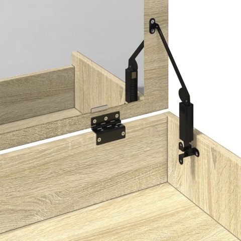 TOALETKA ZE STOŁKIEM DĄB SONOMA 60X40X113,5CM