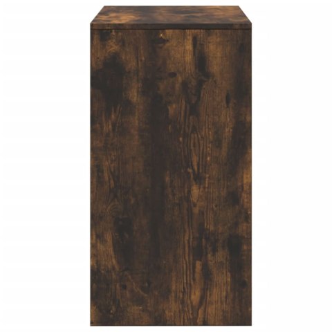 TOALETKA ZE STOŁKIEM PRZYDYMIONY DĄB 60X40X113,5CM