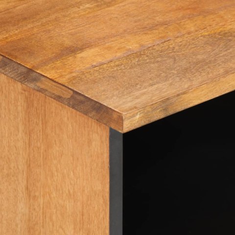 SZAFKA POD TELEWIZOR 80X33X46CM LITE DREWNO MANGO