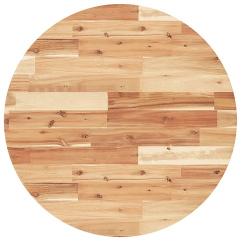 BLAT DO STOLIKA OKRĄGŁY Ø70X4CM LITE DREWNO AKACJOWE