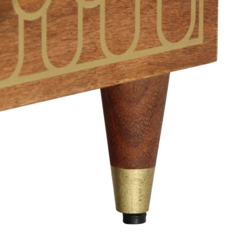 SZAFKA POD TELEWIZOR 100X33X46CM LITE DREWNO MANGO