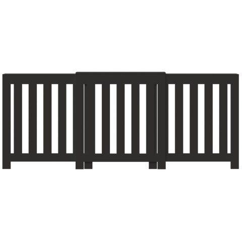 OSŁONA NA GRZEJNIK KALORYFER CZARNA 205X21,5X83,5CM