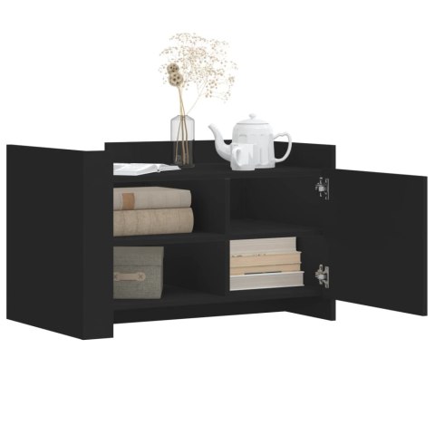 STOLIK KAWOWY CZARNY 80X50X50CM