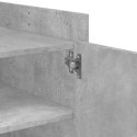 STOLIK KAWOWY SZAROŚĆ BETONU 80X50X50CM