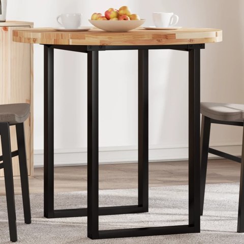 BLAT DO STOLIKA OKRĄGŁY Ø80X4CM LITE DREWNO AKACJOWE