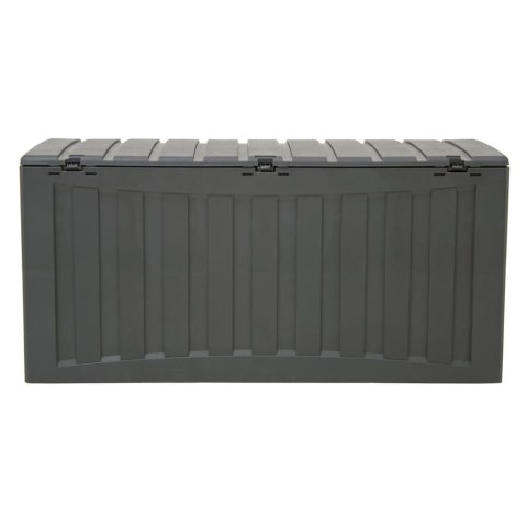 SKRZYNIA DO PRZECHOWYWANIA CZARNA 118X53X57CM POLIPROPYLEN