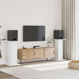 PODSTAWKI POD GŁOŚNIKI 2 SZT. BIAŁE 30X30X80CM