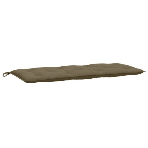 PODUSZKA NA ŁAWKĘ OGRODOWĄ MELANŻ TAUPE 120X50X7CM