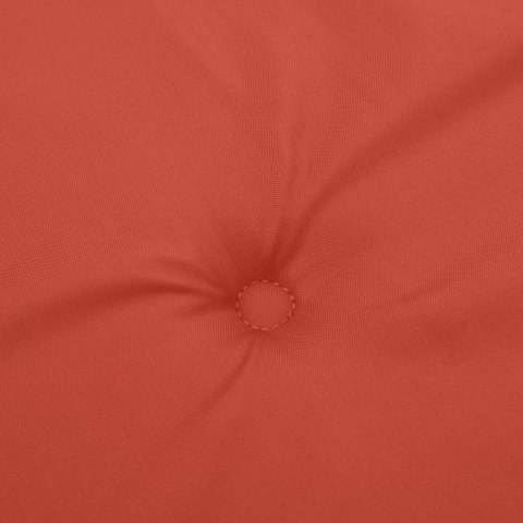 PODUSZKA NA ŁAWKĘ OGRODOWĄ CZERWONY MELANŻ 180X50X7CM