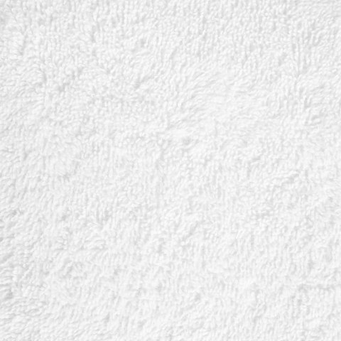 RĘCZNIKI KĄPIELOWE PREMIUM 10 SZT. BIAŁE 100X150CM BAWEŁNA