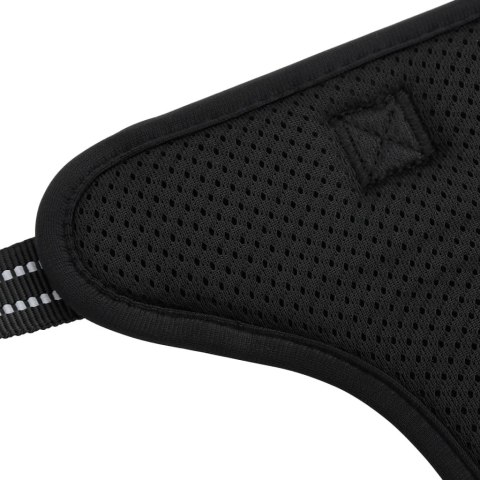 SZELKI DLA PSA REGULOWANE CZARNE M