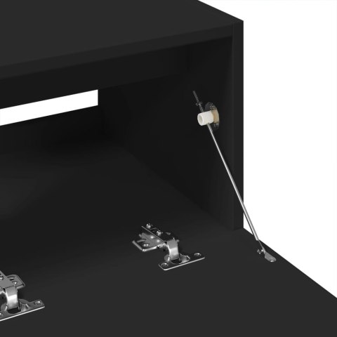 SZAFKA POD UMYWALKĘ CZARNA 78X37X59CM