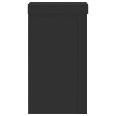 PODSTAWKI POD DONICZKI 2 SZT. CZARNE 10X10X18CM