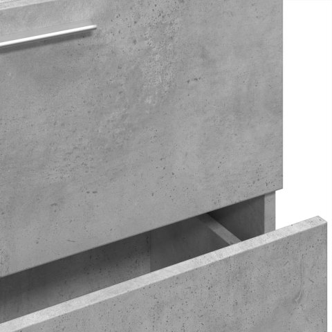 SZAFKA POD UMYWALKĘ SZAROŚĆ BETONU 59X37X59CM